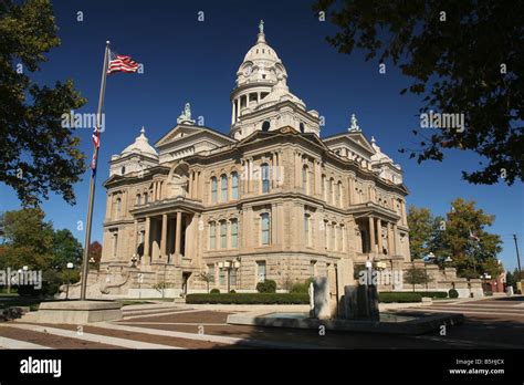 Miami County Courthouse Troy Ohio Built 1888 Stock Photo - Alamy