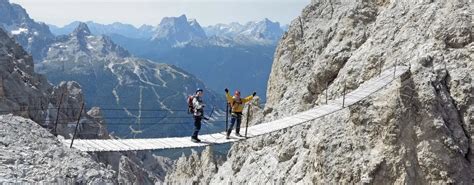 Guided via ferrata in Dolomites, learn how to climb it!