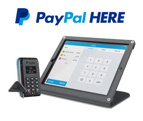 PayPal Here POS iPad and Android Compatible Hardware and Consumables