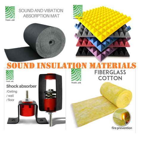 5 Types Sound Insulation Materials Explained | Tianjie