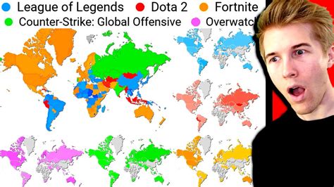 Which Games are Most Popular in Every COUNTRY? - YouTube