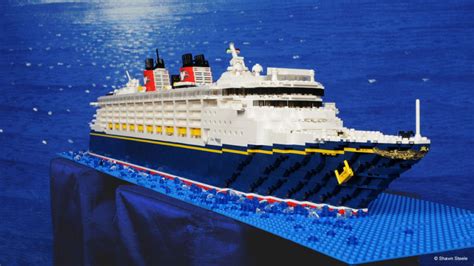 LEGO Ideas: Replica Disney Wonder Cruise Ship Built During the ...