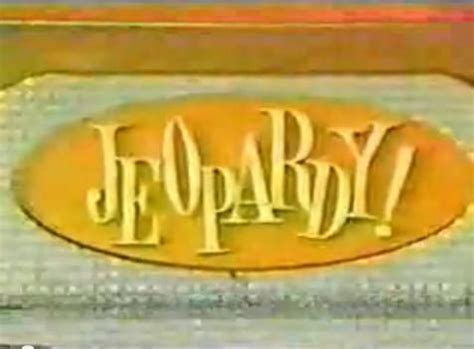 Jeopardy! logo | Old logo, Logo google, ? logo