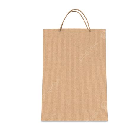 Brown Paper Bag Hd Transparent, Brown Paper Bag Shopping Bags Mockup, Paper Bag, Brown Bag ...