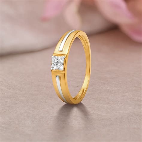 Simple Gold Engagement Rings For Men