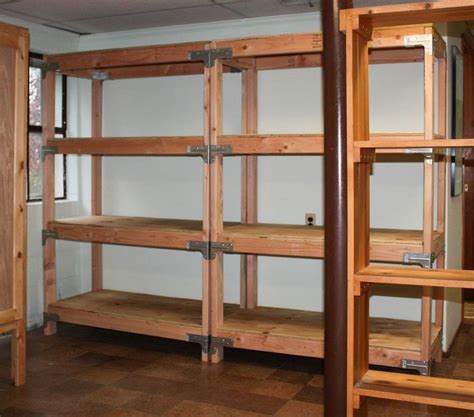 DIY 2x4 Shelving Unit | Garage storage shelves, Diy storage shelves ...