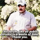 Ron Swanson Thank You GIF – Ron Swanson Thank You Waste Of Time – discover and share GIFs