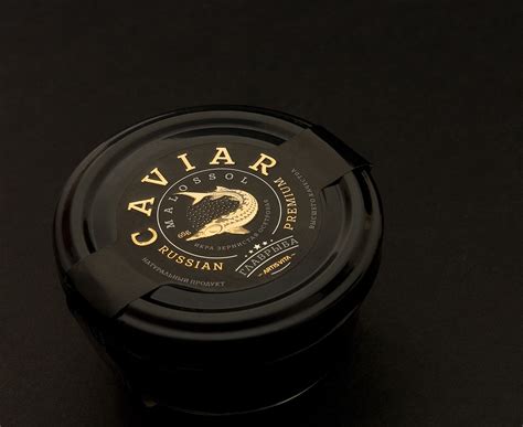 Russian caviar. Premium product on Behance