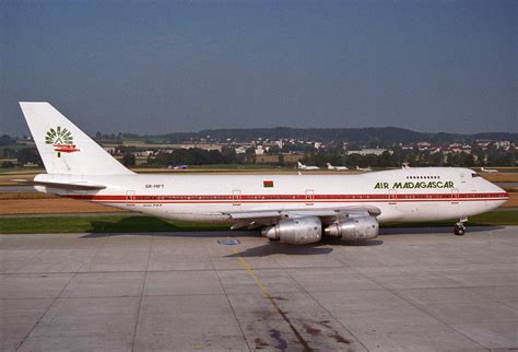 Air Madagascar Boeing 747-200; 5R-MFT@ZRH;15.07.1996 - a photo on ...