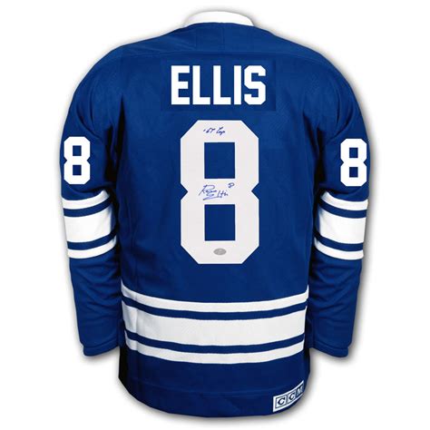 Ron Ellis Toronto Maple Leafs 1967 CCM Autographed Jersey - NHL Auctions