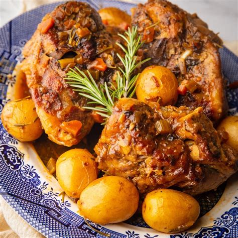 Braised Pork Shanks (Country-Style Recipe!) - Comfortable Food