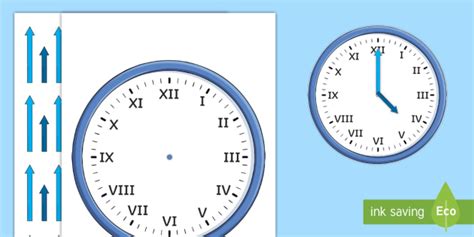 FREE! - Roman Numerals Clock (teacher made)