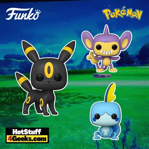 2023 NEW Pokémon: Umbreon, Sobble, and Aipom Funko Pops!