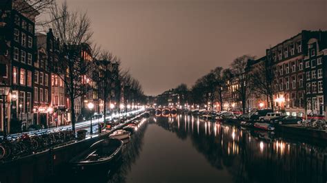 Amsterdam Night Wallpapers - Wallpaper Cave