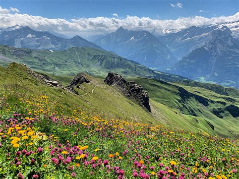 Trail running in the Swiss Alps [OC] (4032x3021) Beautiful World, Beautiful Places, Beautiful ...