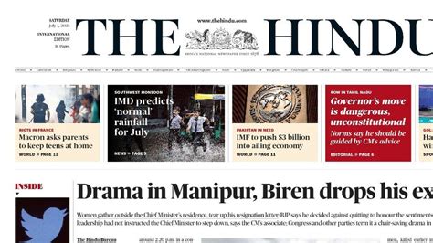 The Hindu launches International ePaper edition, offering a window to ...