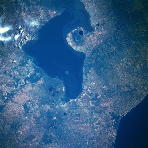 Satellite Image, Photo of Lake Managua, Nicaragua | Managua, Satellite ...