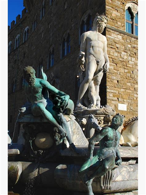 "Neptune Statue, Florence" Poster by jojobob | Redbubble