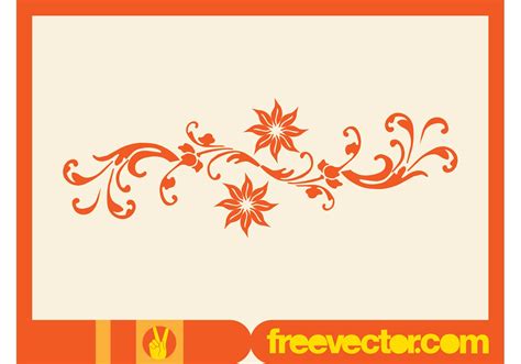 Floral Scroll Free Vector Art - (7981 Free Downloads)