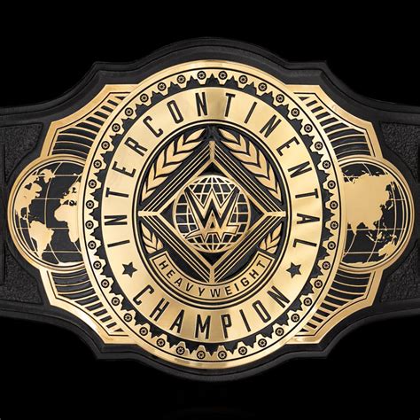 Photos: Closer look at the re-designed Intercontinental Title | Wwe ...