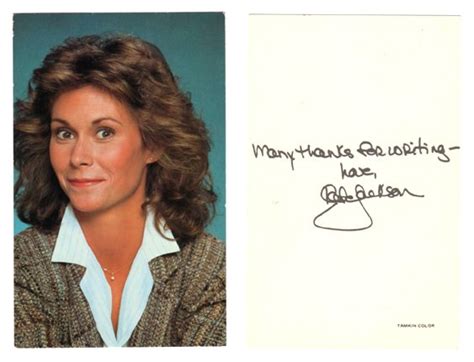 Kate Jackson - Scarecrow and Mrs. King - Studio Card from CBS TV - 1984