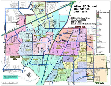 DFW school district map - DFW isd map (Texas - USA)