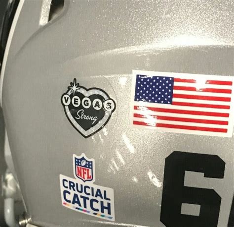 Raiders Honor Las Vegas on Helmet