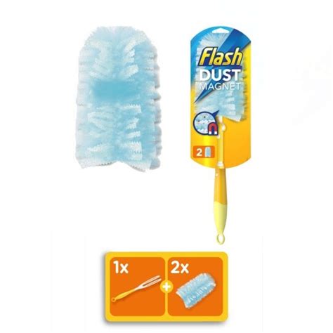 Flash Xl Dust Magnet Duster Starter Kit & Refill X2 - Tesco Groceries