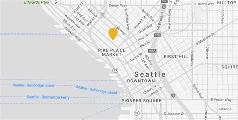 Seattle Hotel Map | Kimpton Palladian Hotel