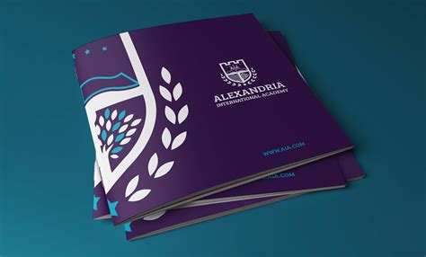 Alexandria International Academy Identity on Behance