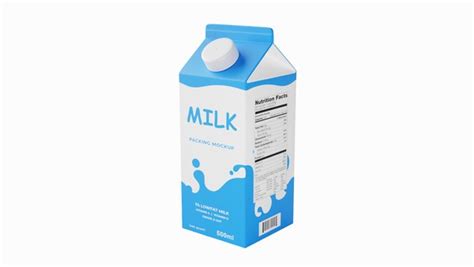 3D milk carton - TurboSquid 1703351