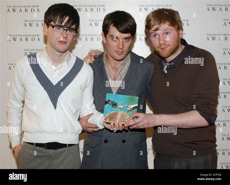 Franz Ferdinand members from left to right; Paul, Nicholas and Robert ...