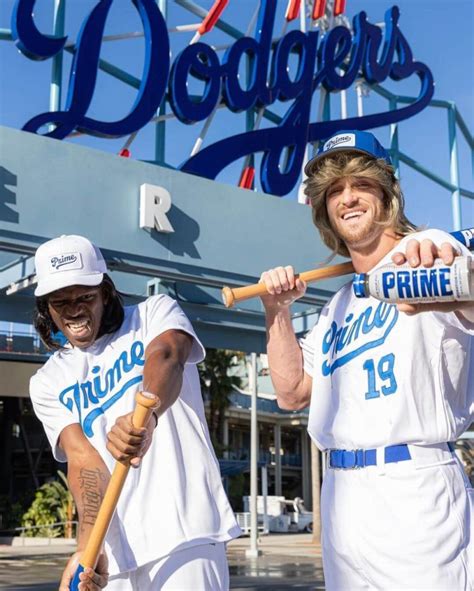 Logan Paul and KSI’s PRIME Named Official Sports Drink of the Dodgers ...