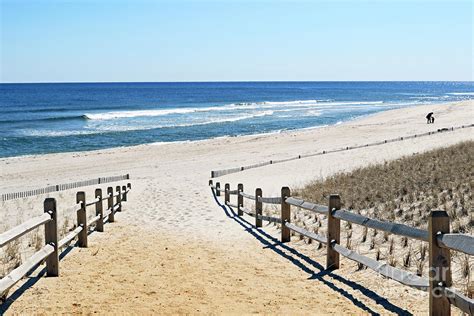 Down the Shore Photograph by John Van Decker - Fine Art America