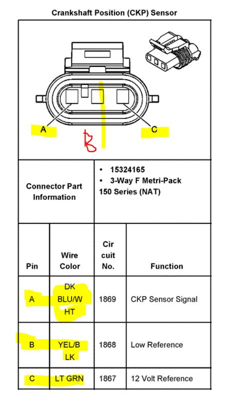 41+ 3 Wire Crank Position Sensor Wiring Diagram - JillyAleeza