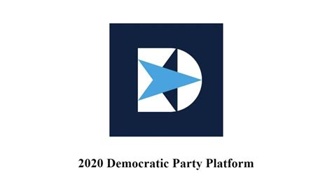 The 2020 Democratic Party Platform - The Thinking Conservative