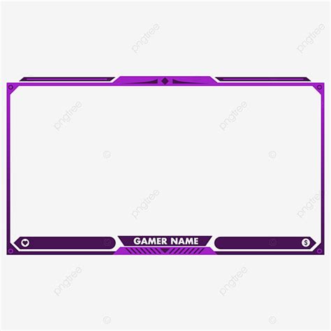 Twitch Clipart PNG Images, Purple Gradient Twitch Screen Overlay ...