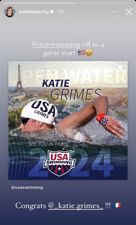 "It's GrimeTime baby!!" - Katie Ledecky, Lilly King and others react to ...