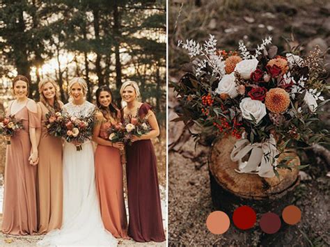 10 Gorgeous Color Combos to Consider for Your Fall Weddings-Part 1 ...