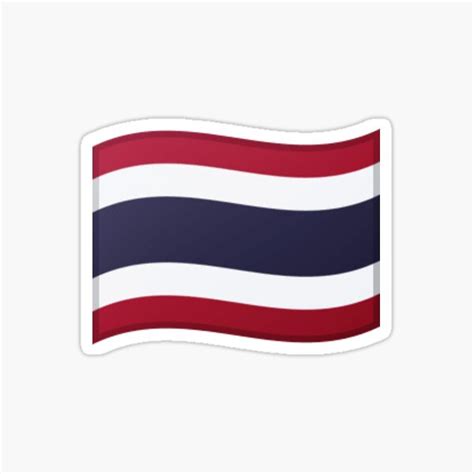 " Thailand flag emoji" Sticker for Sale by Stickypegatinas | Redbubble