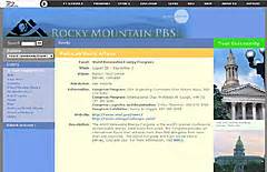 Rocky Mountain PBS Website | SKOUBO GRAPHICS