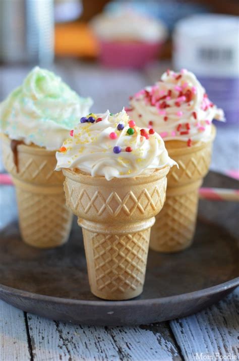 Ice Cream Cone Cupcakes | Easy Party Desserts