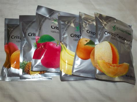 Crispy Green Freeze-Dried Fruit Snack Review | Emily Reviews