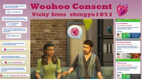 Vicky Sims 💯 chingyu1023 : Woohoo Consent