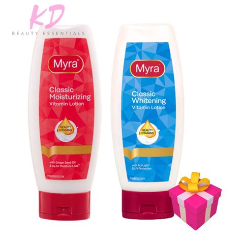 Myra E Classic Moisturizing Vitamin Lotion/ Myra E Classic Whitening ...