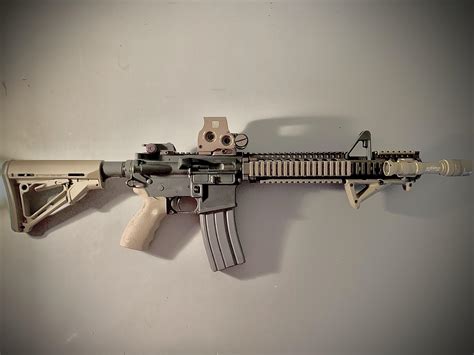 I finally completed my SOCOM Block II M4 : r/MilitaryARClones