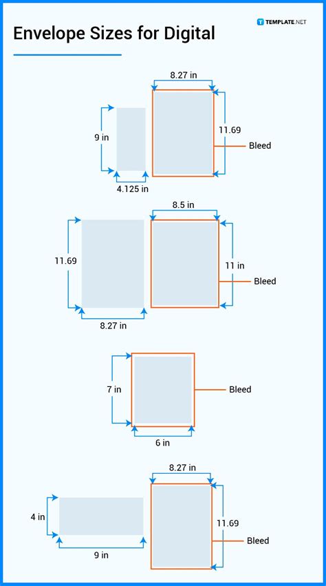 Envelope Size Chart Complete Guide To Envelope Sizes For,, 53% OFF