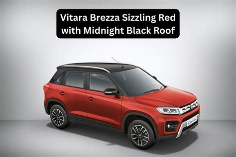 Vitara Brezza Colors in India - An Automotive Teller