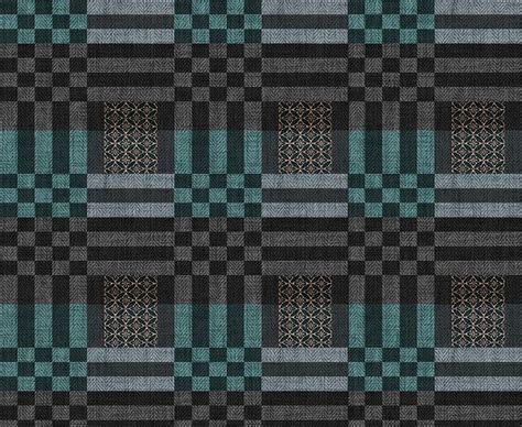 Black and Blue Checkered Fabric Pattern