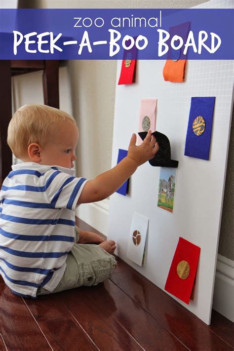 Toddler Approved!: Zoo Animal Peek-a-Boo Board